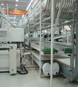 塑胶行业自动输送工程