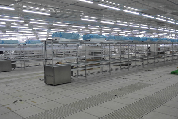 固化链板线,无尘车间输送线,食品饮料输送线